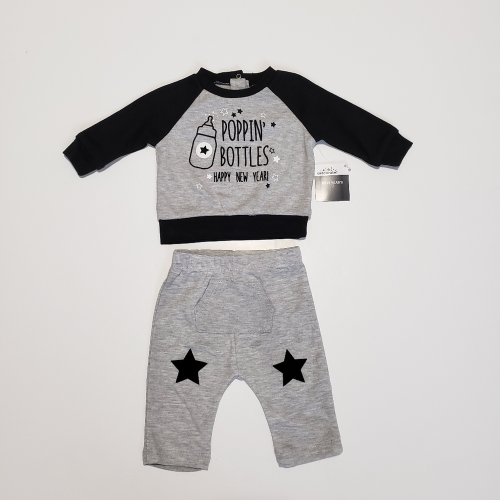 Baby Boy New Year's Outfit.